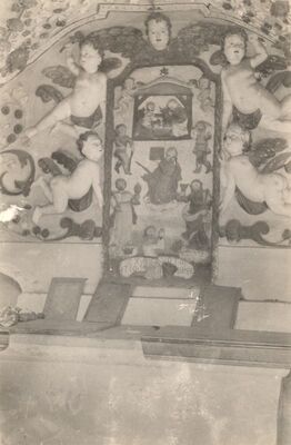 Komin - Crkva sv. Tri kralja, oltar