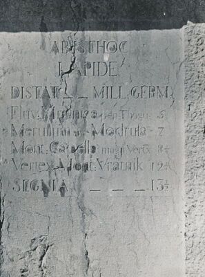 Karlovac - Knežićev miljokaz