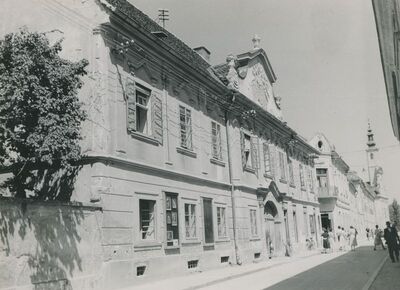 Varaždin - palača, pročelje