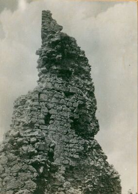 Bilaj - Grad srednjovjekovni, detalj glavne kule