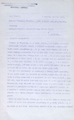 Većeslav Henneberg – dodjela Zemaljskom povjerenstvu