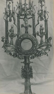 Lepoglava - Gotička monstranca, dio