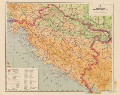 Nezavisna Država Hrvatska.