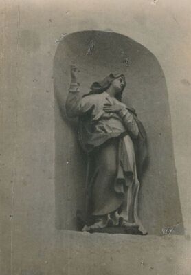 Slunj - Župna crkva sv. Trojstva, kip Bogorodice