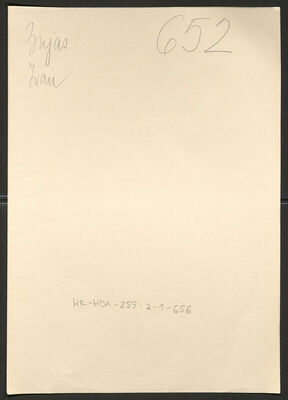 Bujas, Ivan, 24.6.1905. Policijski karton