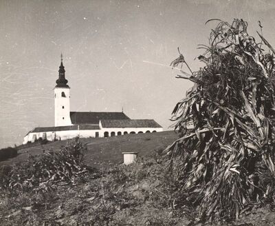Komin - Crkva sv. Tri kralja, situacija
