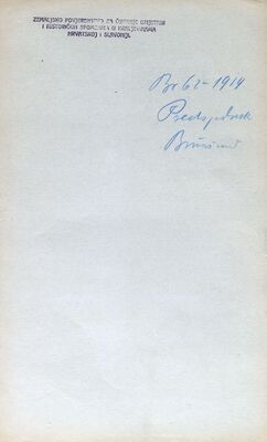 Predsjednik dr. Josip Brunšmid