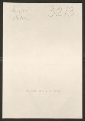 Mirjević, Vladimir, 1893. Policijski karton