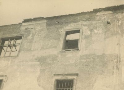 Ivanec - Stari grad, južno pročelje zapadnog krila