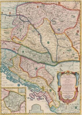 Les confins des Chrestiens et des Turcs en Terre Ferme. La Hongrie, L'Esclavonie, La Croatie et La Dalmatie