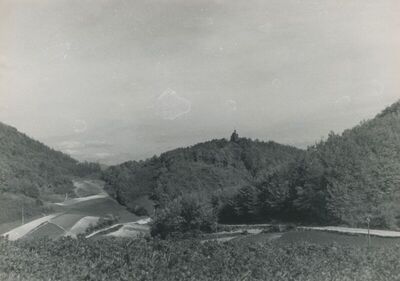 Tkalci (Krapina) - Kapela Sveta tri kralja, situacija u krajoliku