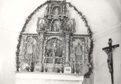 Erdelj (Generalski Stol) - Kapela sv. Mihovila, glavni oltar