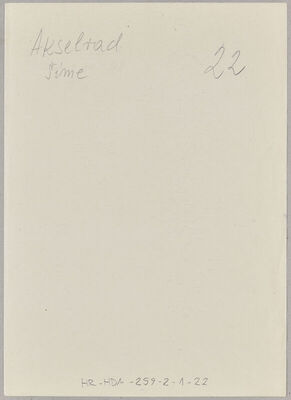 Akselrad, Šime, 12.7.1878. Policijski karton