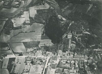 Krapina - zračna snimka