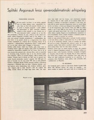 Splitski Argonauti kroz sjeverodalmatinski arhipelag