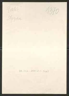 Galić, Stjepan, 1916. Policijski karton