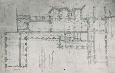 Lepoglava - Crkva Bezgrešnog začeća BDM, tlocrt