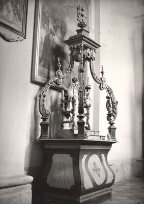 Kloštar Ivanić - Župna crkva Uznesenja Blažene Djevice Marije, procesijska plastika