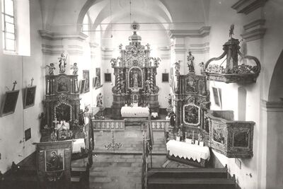 Kotari - Crkva sv. Leonarda, svetište