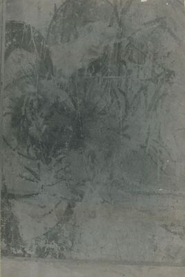 Lepoglava - Crkva Bogorodice, zidna slika: Oplakivanje Krista, detalj