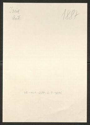 Iveša, Ante, 1894. Policijski karton