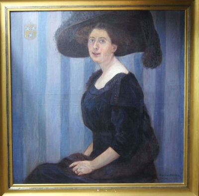 Portret Olge Kundlich-Saint Fermin