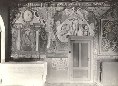 Velika Mlaka - Kapela sv. Barbare, pomoćni oltar