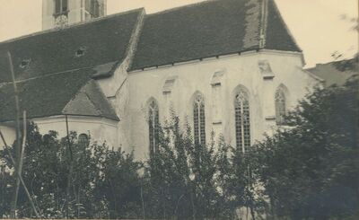 Lepoglava - Crkva Bogorodice, detalj: gotičko svetište