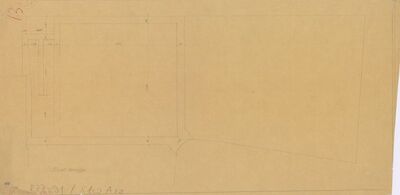 Meštrovićev atelijer (Ivan Meštrović), tlocrt/temelj