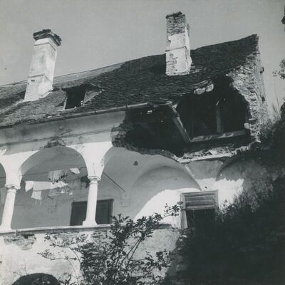Novi Dvori Klanječki (Klanjec) - Dvor Erdödya, vanjština, detalj
