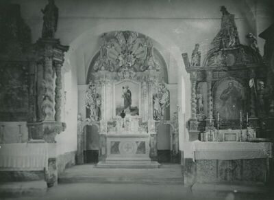 Gotalovec (Budinščina) - Kapela sv. Petra, unutrašnjost