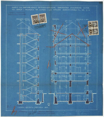 Poslovno-stambena zgrada A. i L. Müller, Samostanska (Varšavska) 3-5
