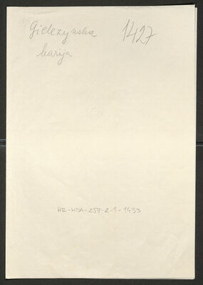 Gielezynska, Marija, 18.1.1900. Policijski karton