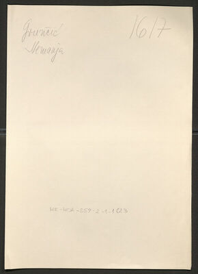 Grunčić, Nemanja, 8.6.1913. Policijski karton