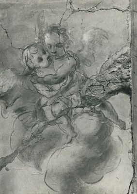 Lepoglava - Bivša pavlinska crkva sv. Marije, detalj velikog oštećenja na svodu