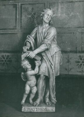 Vrbovec - Crkva sv. Vida, plastika evanđelista Mateja