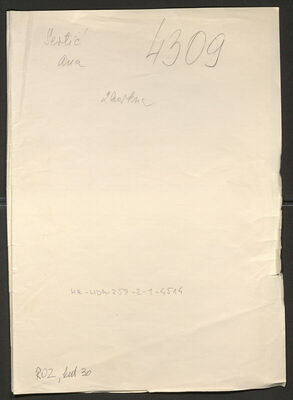 Sertić, Ana, 24.10.1910. Policijski karton