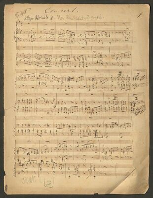 F. Krežma: Concert [Koncert za violinu i orkestar]