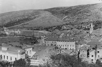 Senj - Panorama s južne strane