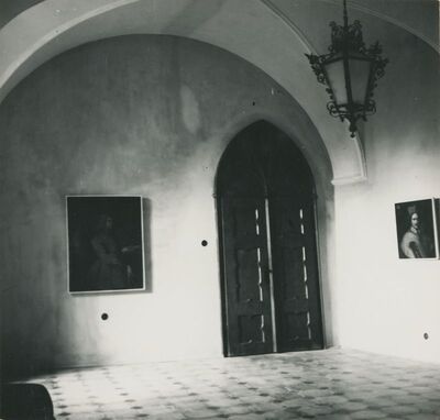 Trakošćan - dvorac, prostorija s obiteljskim portretima