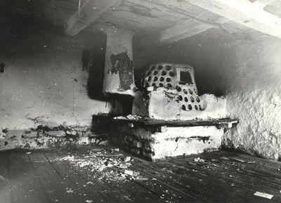 Martinski Vrh (Ribnik) - Zidana peć