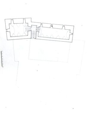 Slavetić - Dvorac Oršić, tlocrt podruma