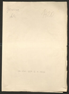 Gerovac, Mile, 1894. Policijski karton