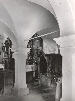 Marija Gorica - Crkva Pohođenja Blažene Djevice Marije, ispovjedaonica