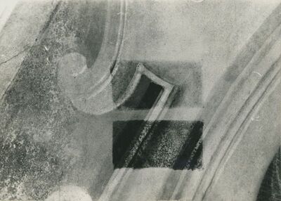 Lepoglava - Bivša pavlinska crkva sv. Marije, detalj zidnih slika, probno fiksiranje površine boje