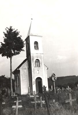 Bešlinec - Kapela sv. Trojstva, glavno pročelje