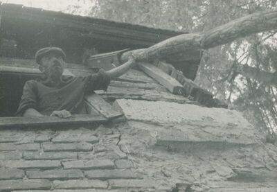 Škarićevo Donje (Krapina) - Kurija Škarićevo, vanjština, detalj, situacija