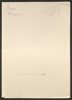 Šimec, Zvonimir. Policijski karton