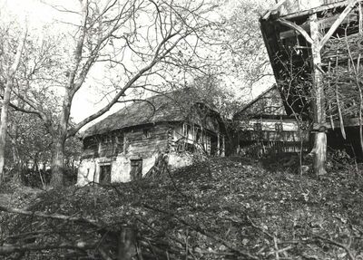Martinski Vrh (Ribnik) - Tradicijska kuća, uže i dulje pročelje