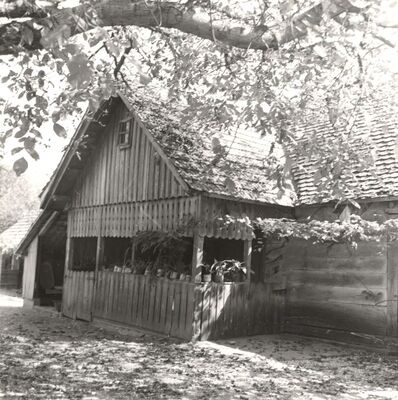 Novo Čiče - Tradicijska kuća, trijem